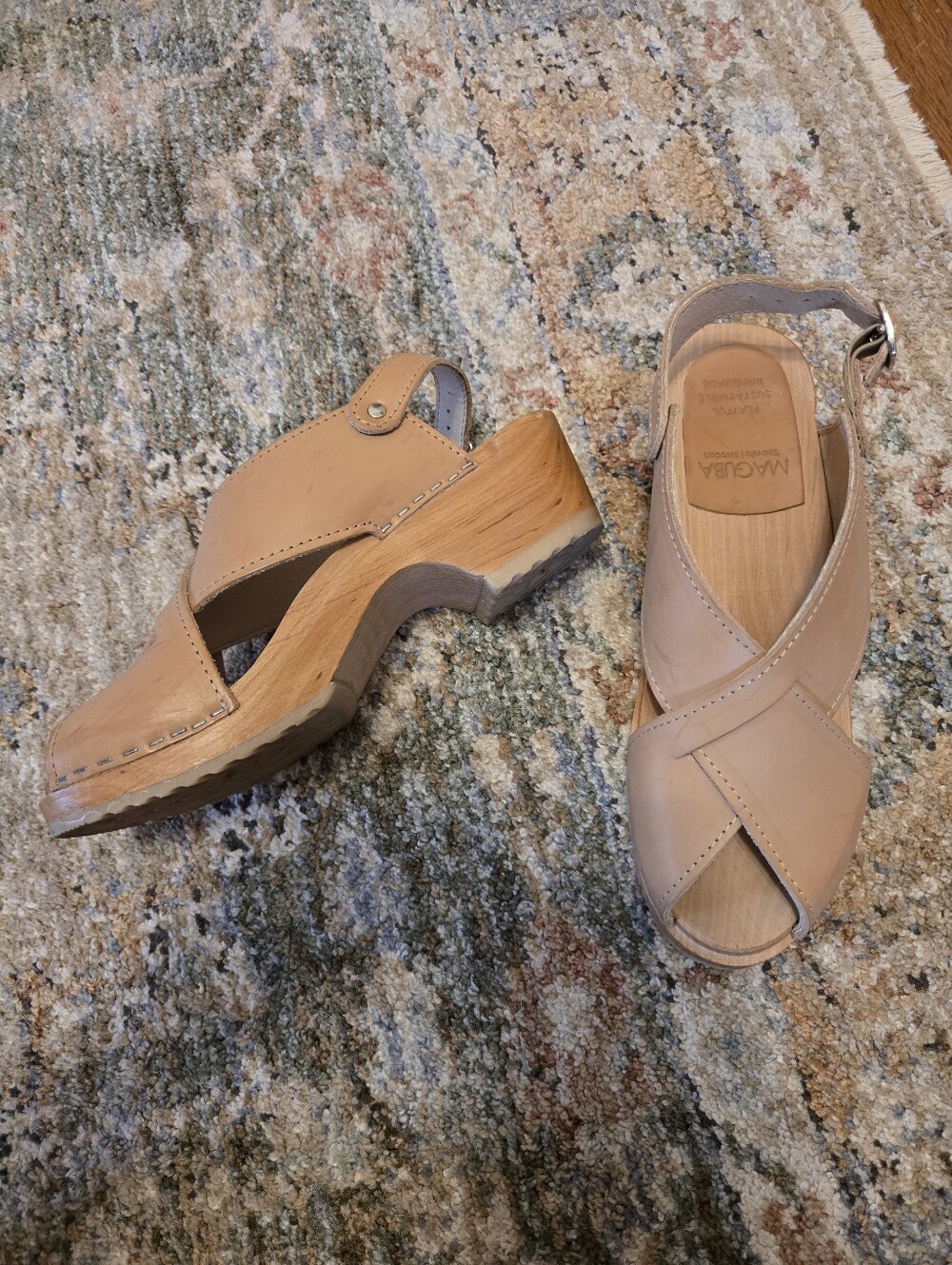 Maguba Astoria Clogs Natural Sand 37 7.5